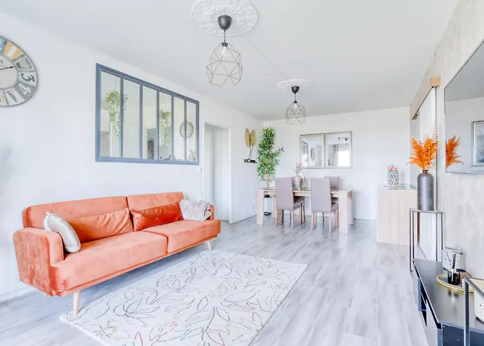 Le Warm Cocon - Spacieux T3 - 5 Personnes - Wifi Et Parking